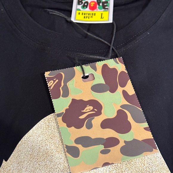 Bape x OVO Drake Size A Bathing Ape Very Own Gold Owl T shirt NWT - Picture 3 of 4